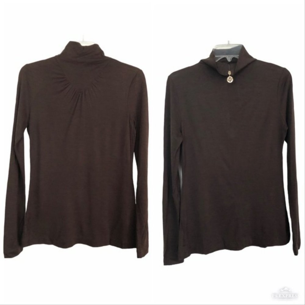 Tory Burch Brown Wool Blend Top - Picture 5 of 14